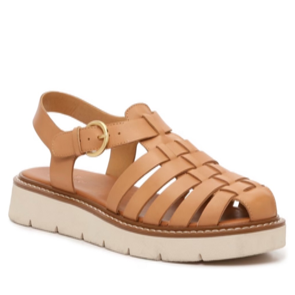 Crown Vintage women Avaji Fisherman sandals leather sz 6.5